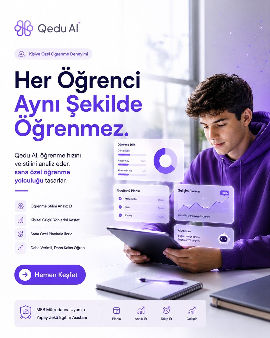 Her Öğrenci Aynı Şekilde Öğrenmez
